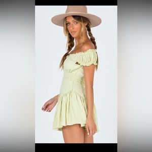 Princess Polly Anastasia Dress Lime